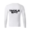 TackleBait Logoované Tričko s dlouhým rukávem Bílé S