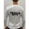 TackleBait Logoované Tričko s dlouhým rukávem Bílé S