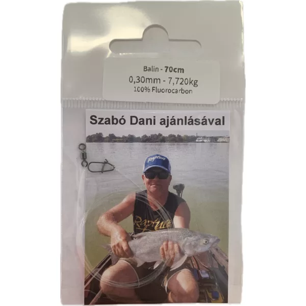Dani Fluorocarbon Návazec Bolen 0,30mm 7,720kg 70cm