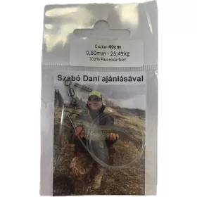 Dani Fluorocarbon Návazec Štika 0,60mm 25,49kg 40cm