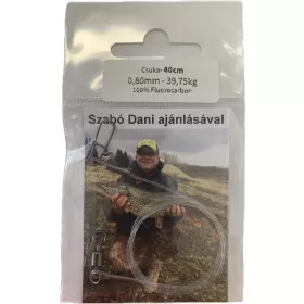 Dani Fluorocarbon Návazec Štika 0,80mm 39,75kg 40cm