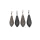 Korda Tournament Casting Swivel 133gr Bojlové olovo na konec