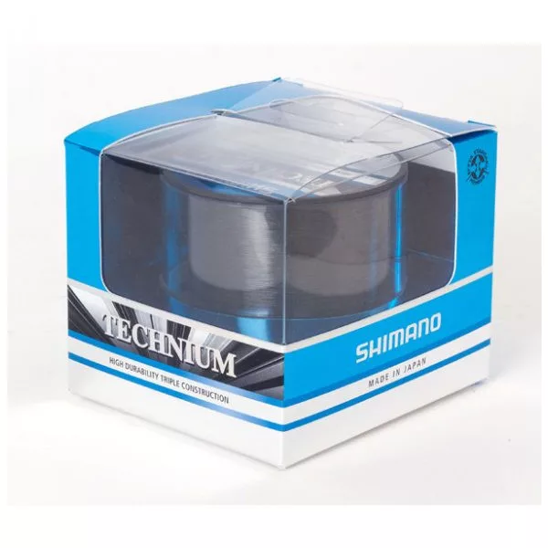 Shimano Technium 790m 0,355mm PB Premium Box 1/4 Pound Grey/Šedá bojlový vlasec (TEC35QPPB)
