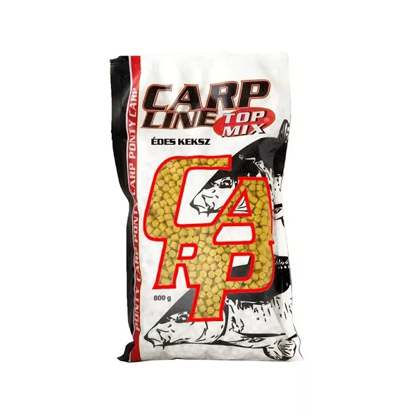 Top Mix Carp Line Sladká sušenka Krmná peleta 800gr