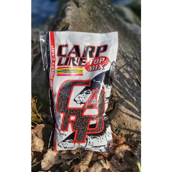 Top Mix Carp Line Čokoládová sušenka Fluoro Krmná peleta 800gr