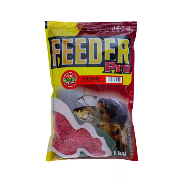 Top Mix Feeder Pro Ready Jahodový krém Krmení 1kg