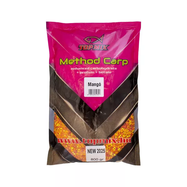 TOP MIX Method Carp Mango krmná směs 800gr