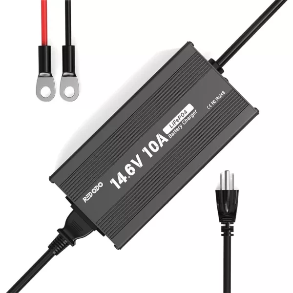 Redodo 14.6V 10A Lifepo4 Nabíječka Baterií