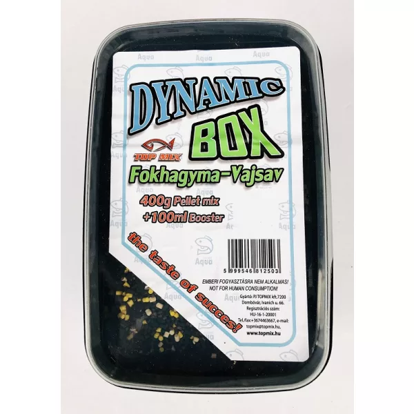 Top Mix Česnek-kyselina máselná Dynamická krabička na pelety 400gr
