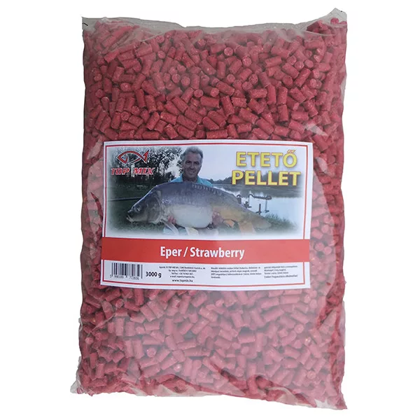 Top Mix Jahoda Krmná peleta 3kg