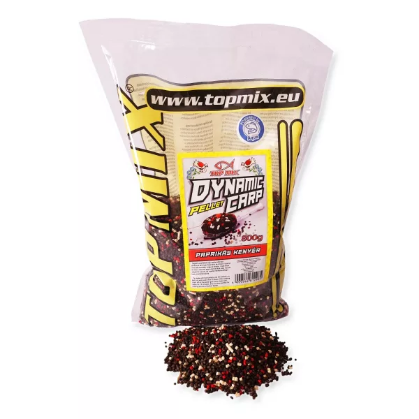 Top Mix Dynamic Carp Paprikový chléb Krmná peleta 800gr