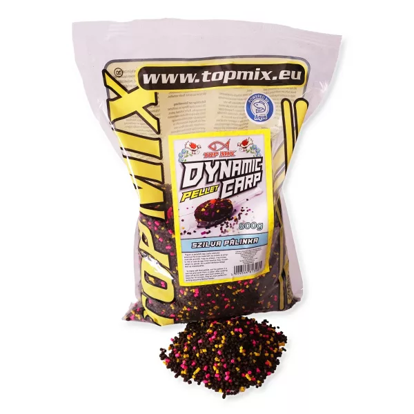 Top Mix Dynamic Carp Švestková pálenka Krmná peleta 800gr