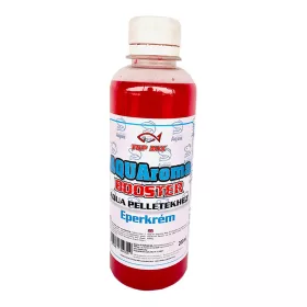   Top Mix Aqua Booster Jahodový Krém Tekutá Příchuť 250ml