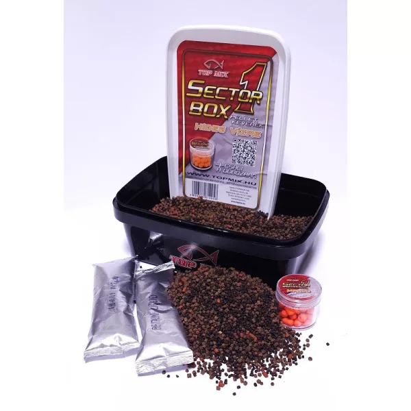 Top Mix Sektor 1 Krabička na pelety pro studenou vodu 400gr