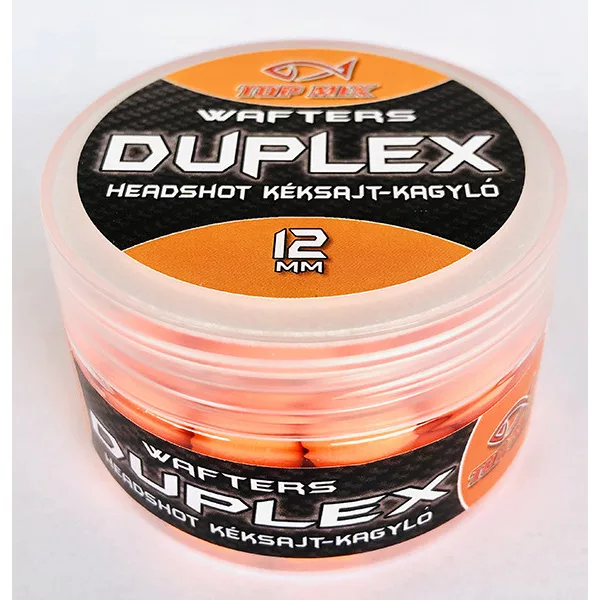Top Mix Modrý sýr-Mušle 12mm Duplex Wafters Headshot 30gr