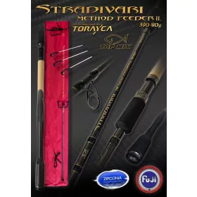   Top Mix Stradivari 3,90m 80gr 3+3 dílný method feederový prut II