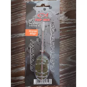 Top Mix XL 60gr Šipkové ploché Method Feeder Krmítko