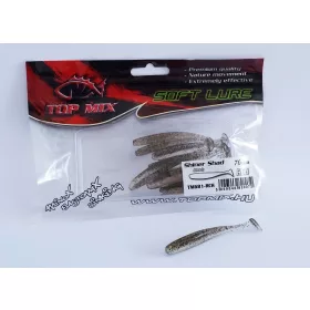 Top Mix Shiner Shad Plotice 7,6cm Plastová nástraha 10ks