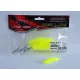 Top Mix Shiner Worm Chartreuse 6,0cm Plastová nástraha červ 10ks
