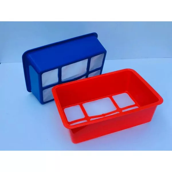 TOP-MIX Plastový tác na návnady, se síťovaným dnem, 20x30x10cm