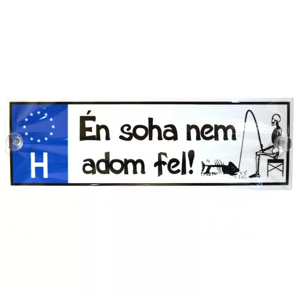 Vtipná SPZ Nikdy se nevzdávám…