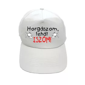 Baseballová čepice Rybařím, takže piju