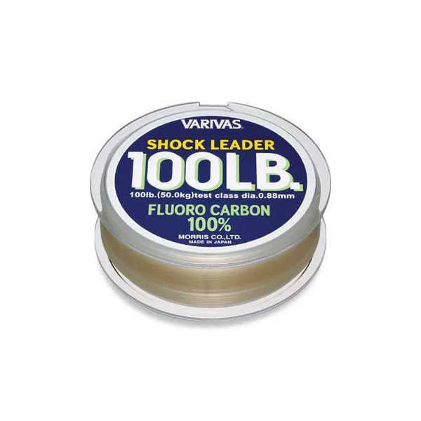 Varivas Fluorocarbon Shock Leader 30m #14 0,630mm 50lb Fluorocarbonový návazec