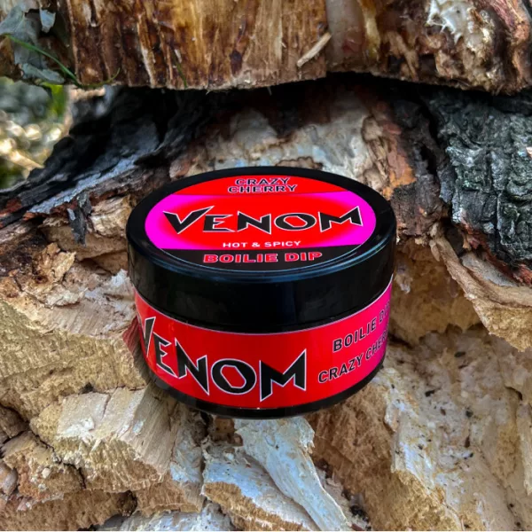 Feedermánia Venom Boilie Dip Crazy Cherry (Horké & Pikantní) 125gr