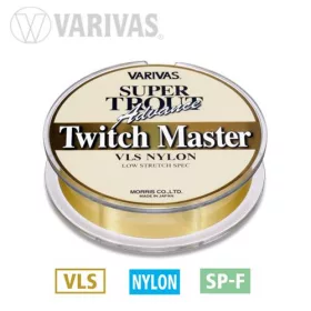   Varivas Super Trout Twitch Master 100m 0,165mm 5lb Gold Monofil Hlavní vlasec