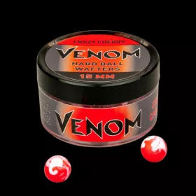   Feedermánia Venom Hard Ball Wafters 15mm Crazy Cherry Krmné boilie