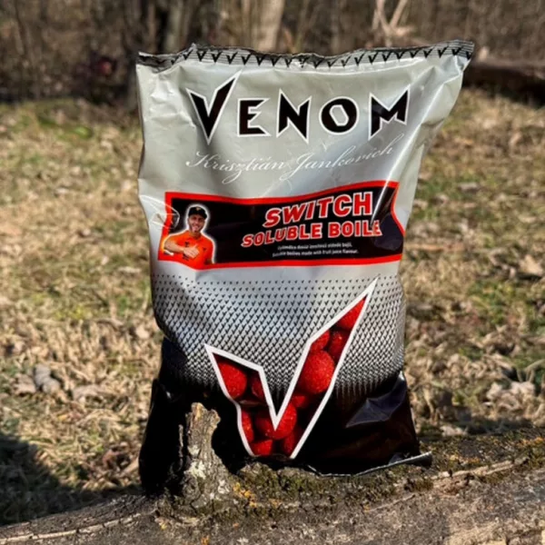Venom Soluble Boilie 20mm Switch Rozpustné boilies 900gr