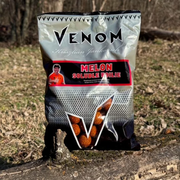 Venom Soluble Boilie 20mm Melon rozpustné boilie 900gr