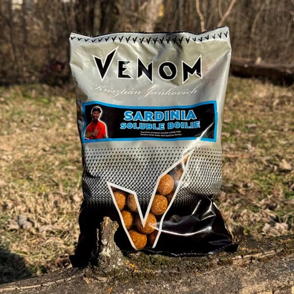 Venom Soluble Boilie 24mm Switch rozpustné boilie 900gr