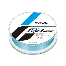   Varivas Avani Light Game Premium PE X4 100m #0,2 0,070mm 5lb Natural Blue Pletená Šňůra