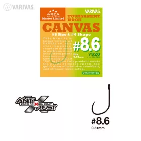   Varivas Super Trout Area Tournament Canvas #8,6 Fast Hooking Special Háček bez protihrotu 15ks