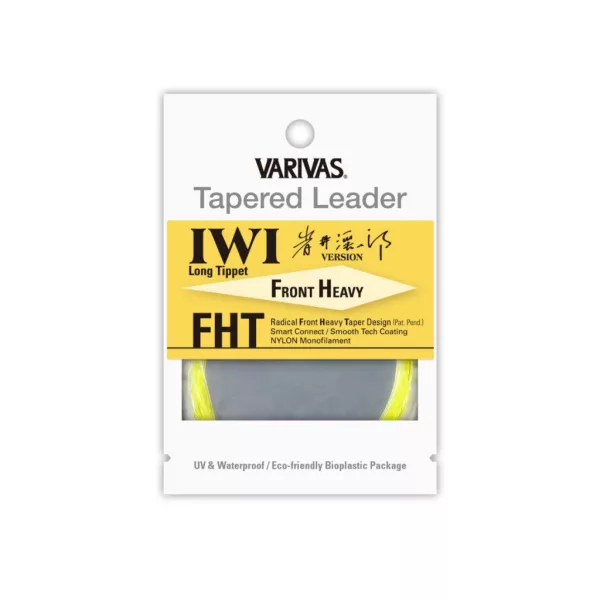 Varivas Zúžující se návazec Tapered Leader IWI FHT 7X 4,87m 0,104-0,43mm Návazec na muškaření