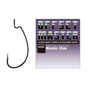   Varivas Offset Master Monster Class #4/0 Očkový offsetový háček s protihrotem 5ks