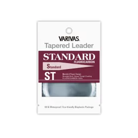   Varivas Zúžený návazec Tapered Leader Standard ST Fluorocarbon 0X 2,74m 0,290-0,55mm Muškařský návazcový vlasec