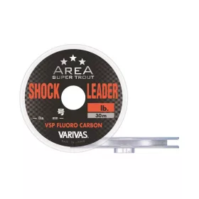   Varivas Super Trout Area VSP Fluorocarbon ShockLeader 30m 0,117mm 2,5lb Fluorocarbon Návazcový vlasec