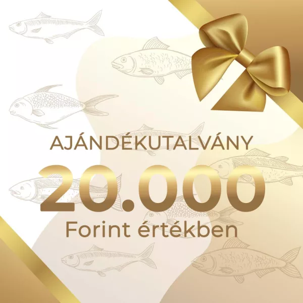 TackleBait Dárková karta - 20.000Ft - Online Utalvány