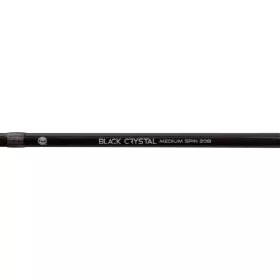   Mikado Black Crystal M Spin 5-24gr 2,08m 1dílný Přívlačový Prut