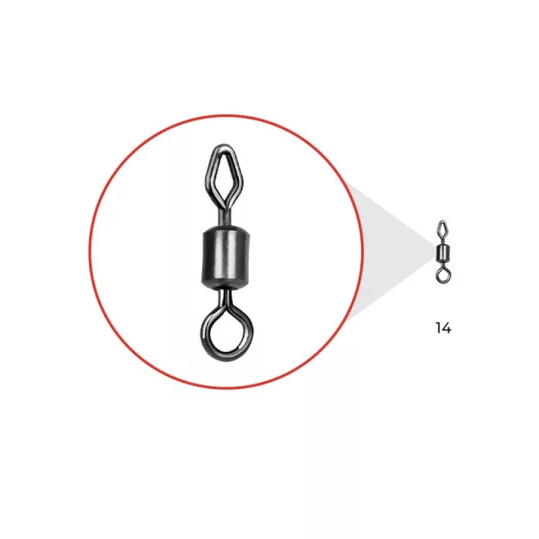 Nytro Connex Mixed-Eye Mini Feeder Swivel Obratlík 14 20ks