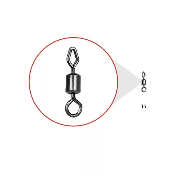 Nytro Connex Mixed-Eye Mini Feeder Swivel Obratlík 8 10ks
