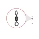Nytro Connex Mixed-Eye Mini Feeder Swivel Obratlík 8 10ks