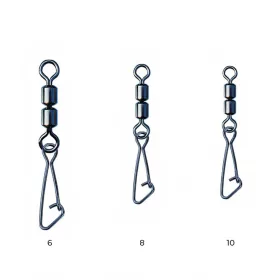   Nytro Connex Double Feeder Swivel With Hooked Snap 8 Obratlík 8ks