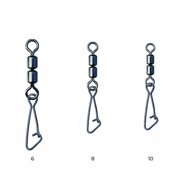 Nytro Connex Double Feeder Swivel With Hooked Snap 6 Obratlík 8ks