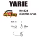 Yarie 528 Ajimeba Fast Snap L 5lb Rychlospojka 7ks