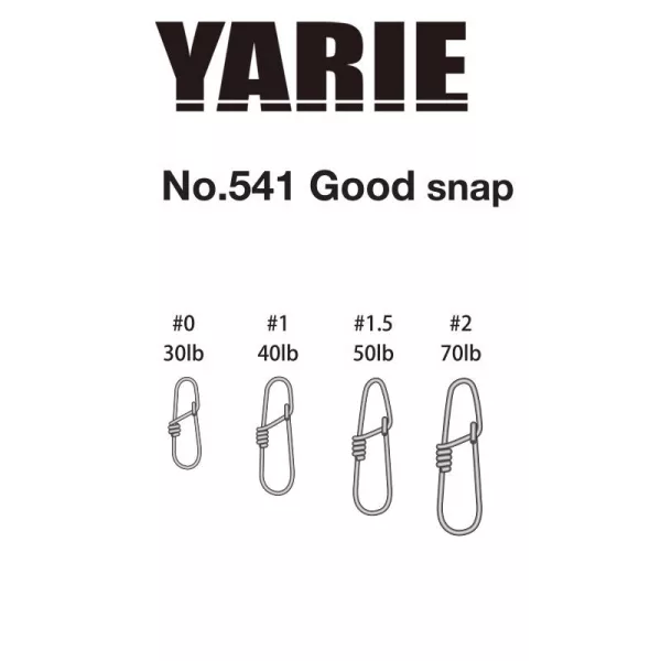 Yarie 541 Good Snap 50lb 1,5 Kapocs 8ks