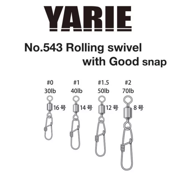 Yarie 543 Good Snap 70lb 2 Rychlooka 5ks