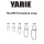 Yarie 552 Crosslock Snap 50lb Karabina 9ks